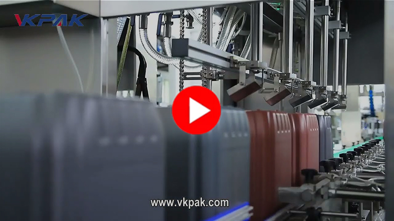 Ligne de remplissage de fûts de 10 à 20 L