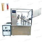 Machine de remplissage et de scellage automatique de tubes de lotion à crème avec refroidisseur d'eau