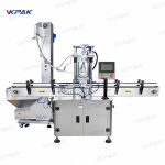 Machine de capsulage à vis à tête unique pour bouteilles à servomoteur linéaire automatique