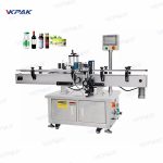 Machine d'étiquetage automatique linéaire pour boîtes métalliques