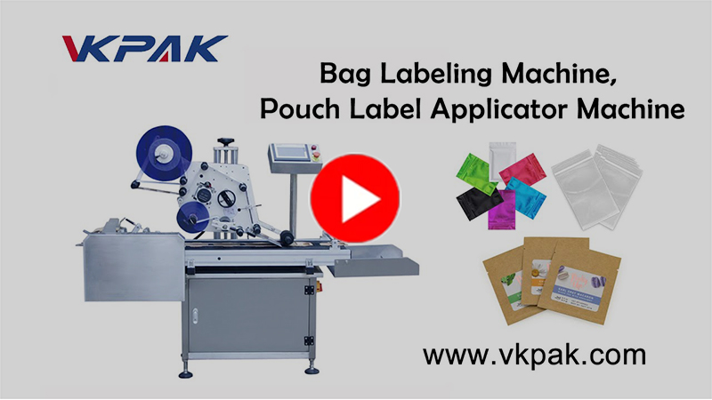 Machine d'étiquetage de sacs, machine d'application d'étiquettes de sachets