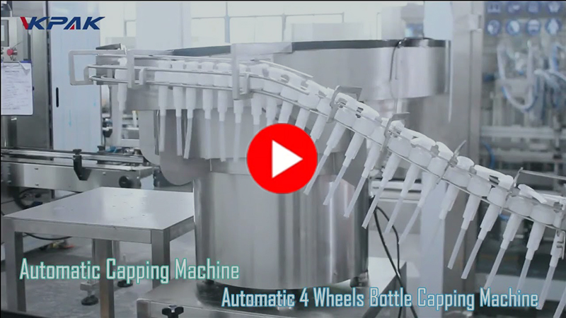 Ligne de remplissage pour shampoing, gel douche