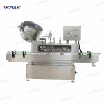 Machine de capsulage sous vide à visser pour bocaux en verre Équipement de capsulage à vapeur