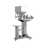 Machine de remplissage et de mélange de sauce au poivre semi-automatique à double buse