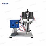 Machine de capsulage à vis de table semi-automatique pour bouchons à pompe