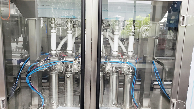 Grand récipient à 6 têtes 5L remplissage de liquide bouchage double face