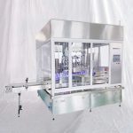 Machine de remplissage de liquide de pâte de jus de cerise concentrée à piston en ligne