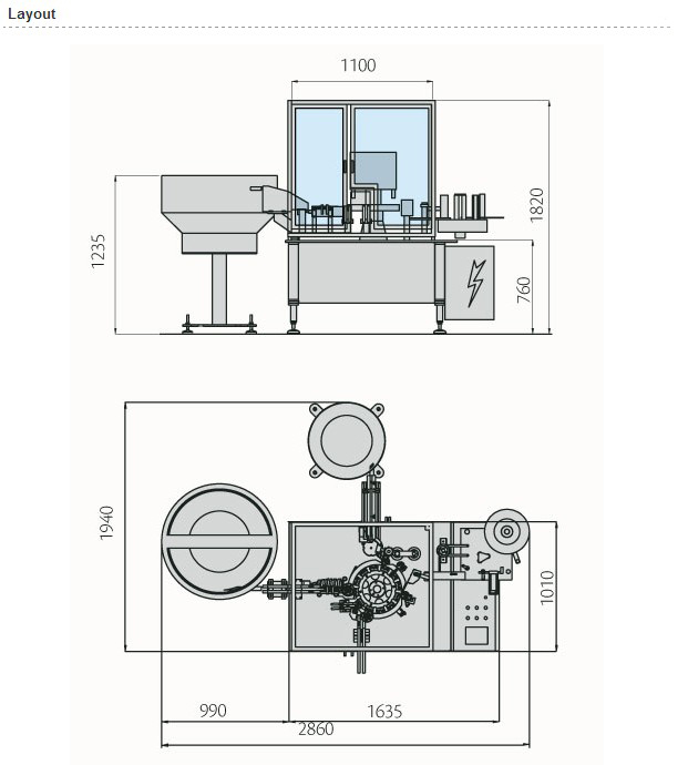 high speed syringe filling closer pharmaceutical equipment disposition de la machine de remplissage et de fermeture.jpg