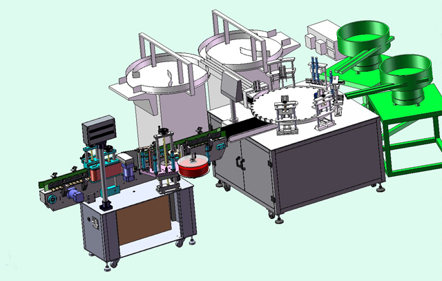 Diagramme complet pour remplissage d'huile essentielle