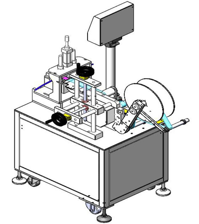 pneumatic labeling machinery étiquetage fil électrique.jpg